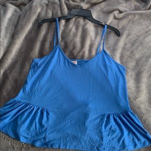 Blue Tank Top